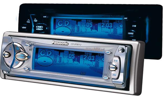 Panasonic CQ-DF801U CD Receiver with CD Changer Controls at Crutchfield