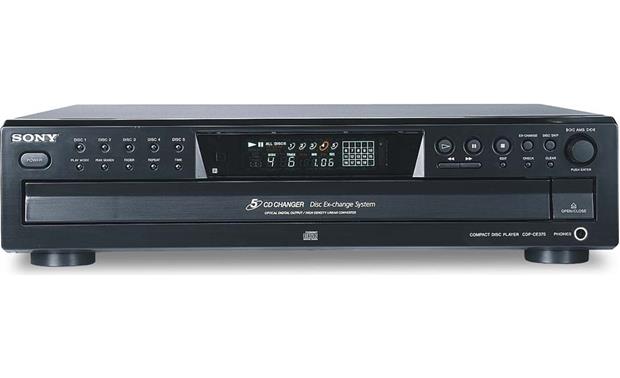 Sony CDP-CE375 5-CD changer at Crutchfield
