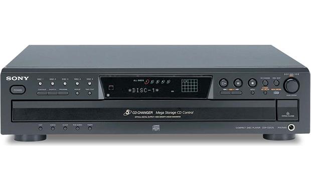 Sony CDP-CE575 5-CD changer at Crutchfield