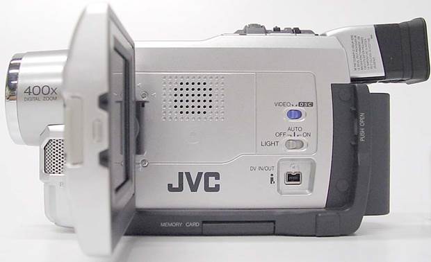 jvc gr-d33u to computer
