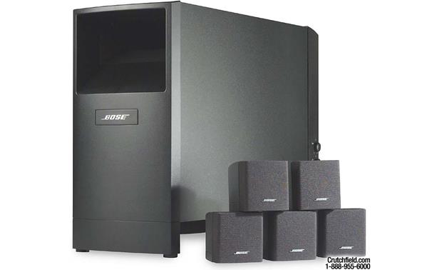 Black Bose Acoustimass 6 Series II Home Theater Speaker System Discontinued by Manufacturer 