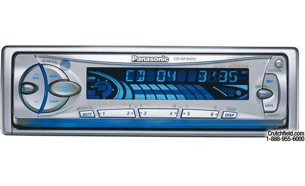 Panasonic CQ-DF402U CD Receiver with CD Changer Controls at Crutchfield