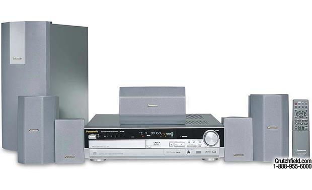 Panasonic Sc Ht95 5 Disc Dvd Home Theater System At Crutchfield