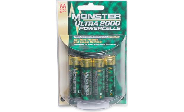 Download Monster Battery MB AA 2000-4 4-pack of NiMH "AA" rechargeable batteries at Crutchfield