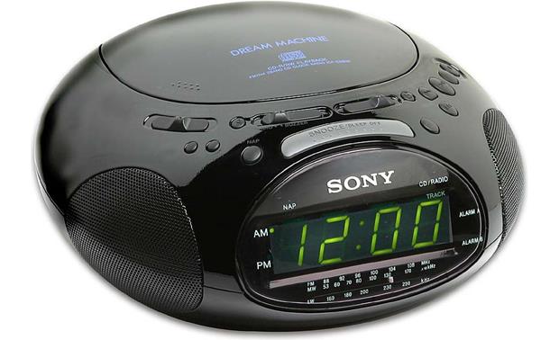 Etablering Først Korrekt Sony ICF-CD831 (Black) Clock radio with CD player and dual alarm at  Crutchfield