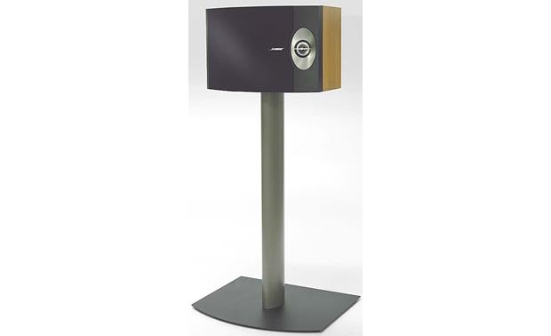- Black and Silver Bose FS-1 Bookshelf Speaker Floor Stands Free S pair New