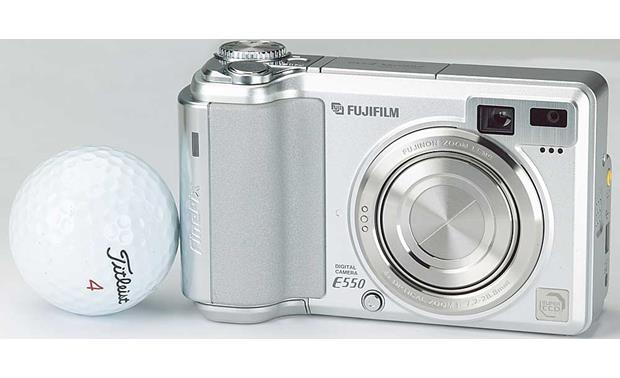 Fujifilm FinePix E550 Digital camera recording at Crutchfield