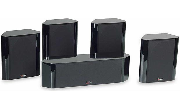 Polk Audio RM7600 5-piece home theater speaker package at Crutchfield