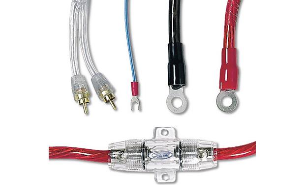 EFX 800-Watt Amp Wiring Kit 4-gauge power cable, with Patch Cord at