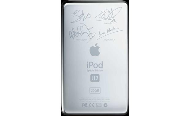 Apple U2 Special Edition iPod™ Portable MP3 player at Crutchfield