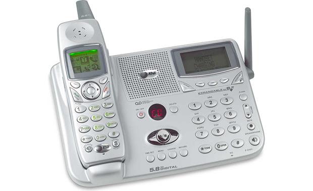 AT&T E5965C 5.8 GHz cordless phone with answering machine