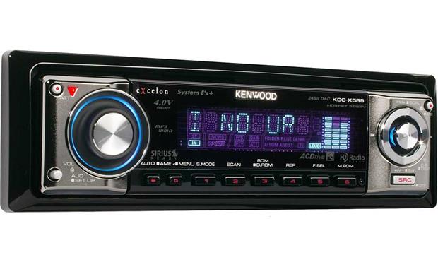 Kenwood Excelon KDC-X589 CD receiver with MP3 / WMA / AAC playback ...