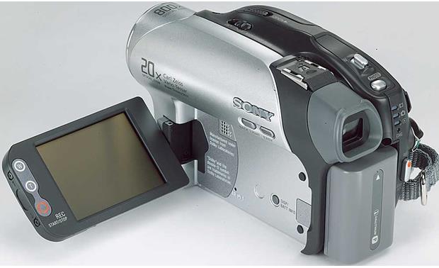 Videocámara Sony Handycam DCR-DVD92 Mini Dvd de Nightshot zoom óptico de 20x 360437 