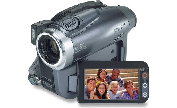 Carl Zeiss Sony Handycam DCR-DVD403 w/Carl Zeiss Lens Camcorder Bundle 