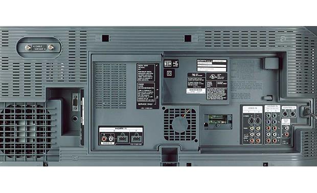 Sony KDS-R50XBR1 Back