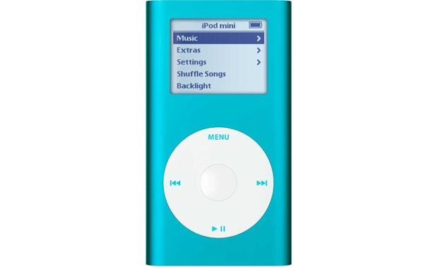 Apple Ipod Mini 4gb Blue Portable Mp3 Player At Crutchfield
