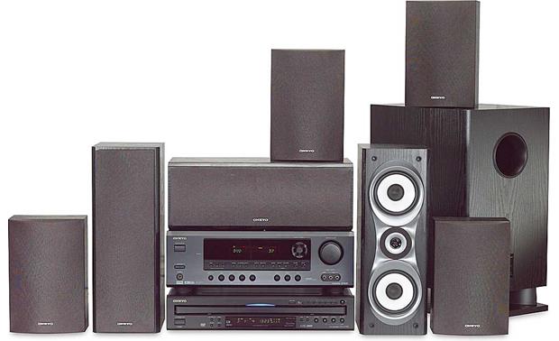 Geelachtig criticus propeller Onkyo HT-S787C 7.1-channel component DVD home theater system at Crutchfield