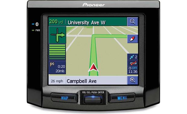verjaardag verf schudden Pioneer AVIC-S1 Portable car navigation with Bluetooth® at Crutchfield