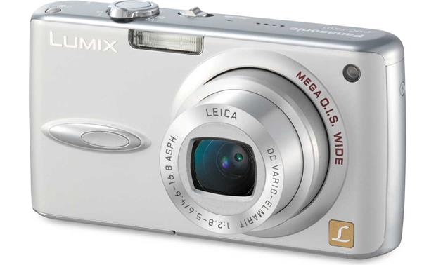 Precies corruptie verzekering Panasonic Lumix® DMC-FX01 (Silver) 6-megapixel digital camera at Crutchfield