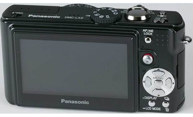 Panasonic Lumix® DMC-LX2 10.2-megapixel digital camera with wide 