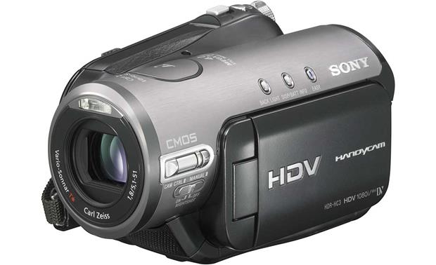 Sony HDR-HC3 High-definition Mini DV digital camcorder at Crutchfield