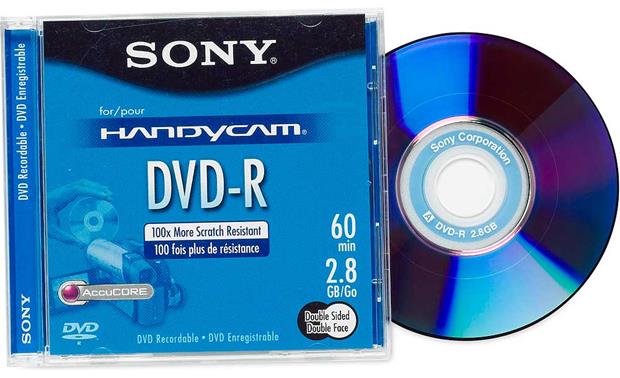 Sony Mini DVD-R 2.8GB dual-sided blank camcorder disc - Hands-on ...