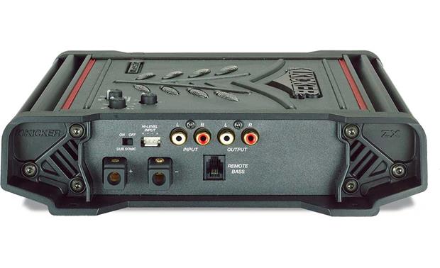 Kicker ZX400.1 Mono subwoofer amplifier 400 watts RMS x 1 at 2 ohms at