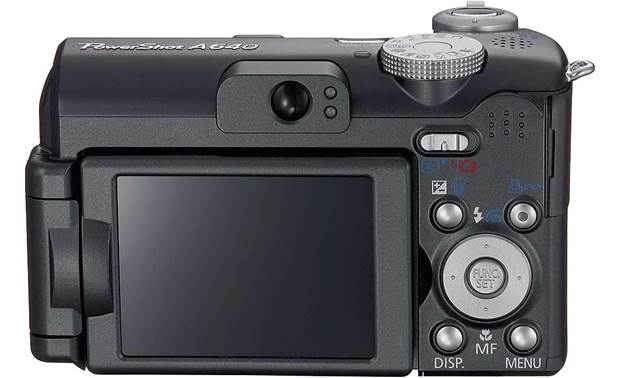 Canon PowerShot A640 10-megapixel digital camera at Crutchfield