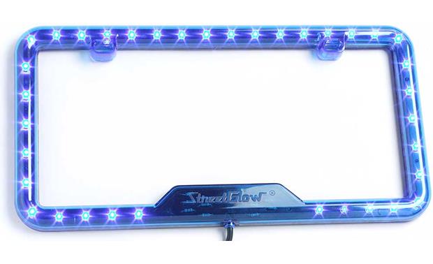 light up license plate frame