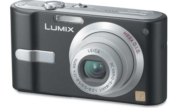 Kruiden waarheid spiraal Panasonic Lumix DMC-FX12 (Black) 7.2-megapixel digital camera at Crutchfield