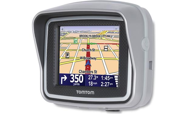 TomTom RIDER 2nd Portable motorcycle navigator with Bluetooth® headset at Crutchfield