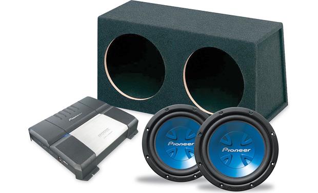 pioneer amp sub combo