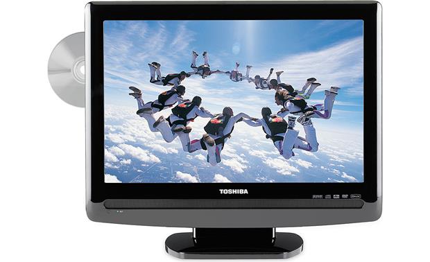 Toshiba 19lv505 19 Lcd Hdtv With Built In Dvd Player Black At Crutchfield