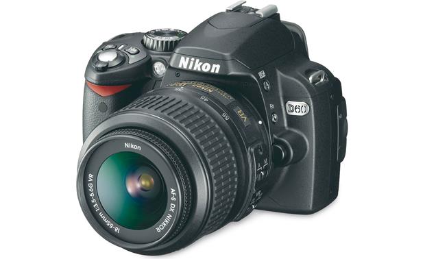 Nikon D60 Kit 10.2-megapixel digital SLR camera with 18-55mm image