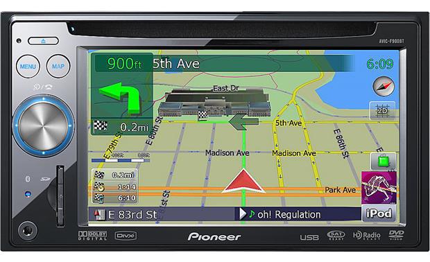 Pioneer AVIC-F900BT Navigation receiver - Hands-on Research at