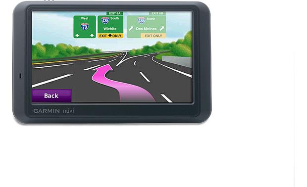 Garmin nuvi® Portable navigator with free traffic-information service Crutchfield
