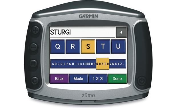 Garmin zumo® 550 Portable motorcycle navigator with Bluetooth®