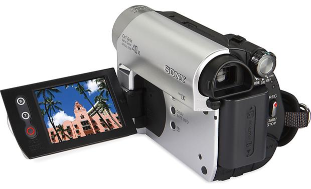 Agfa sony handycam Dcr-hc52 LCD High Definition Mini Camcorder Untested 