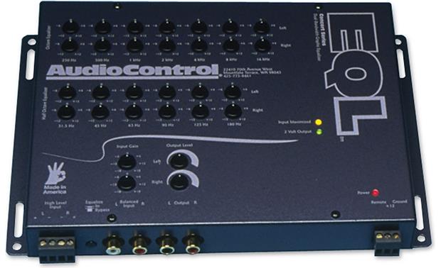 AudioControl EQL (Gray) Trunk-mount 2-channel Equalizer With Level ...