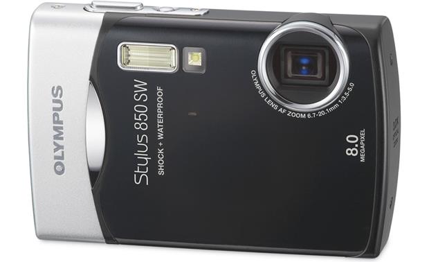 Olympus Stylus 850 SW (Silver) Waterproof 8-megapixel digital camera ...