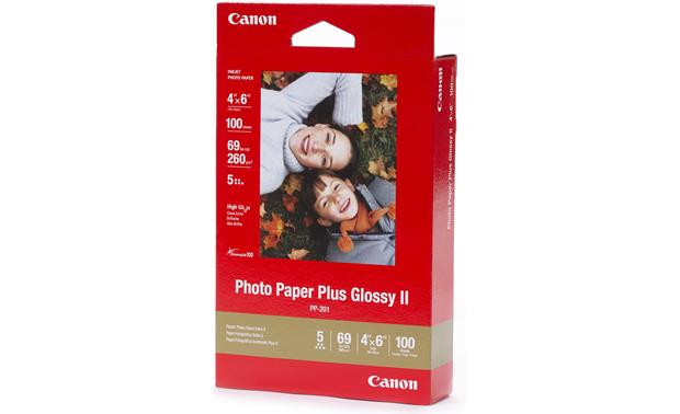 Canon Photo Paper Plus Glossy II Inkjet Paper 100 Sheet Pack #2311B023 4x6/"