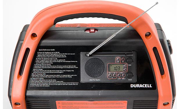 Duracell® Powerpack 600 DC-to-AC power inverter/radio/flashlight at