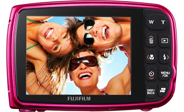 Fujifilm FinePix Z30 (Pink) 10-megapixel digital camera with 3X 