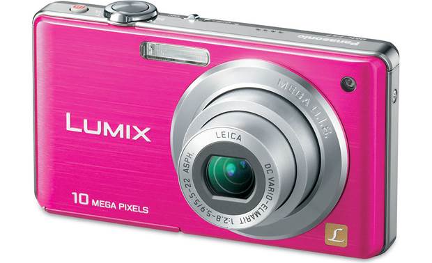 Panasonic Lumix DMC-FS7 (Pink) 10.1-megapixel digital camera with 