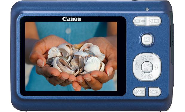 uitblinken Zeggen Beoordeling Canon PowerShot A480 (Blue) 10-megapixel digital camera with 3.3X optical  zoom at Crutchfield