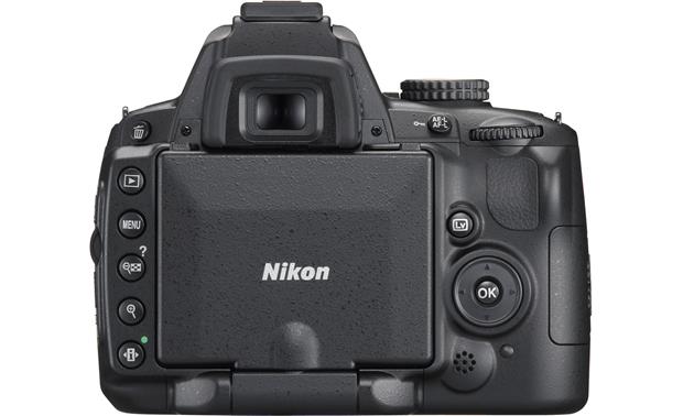 Portiek slogan leeftijd Nikon D5000 Two-lens Kit 12.3-megapixel digital SLR camera with 18-55mm and  55-200mm zoom lenses & HD movie mode at Crutchfield