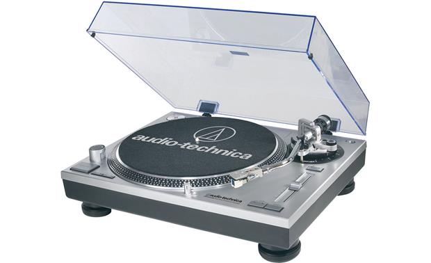 Audio Technica Lp120 Usb Silver Manual Direct Drive Professional Turntable With Usb Output And Built In Phono Preamp At Crutchfield