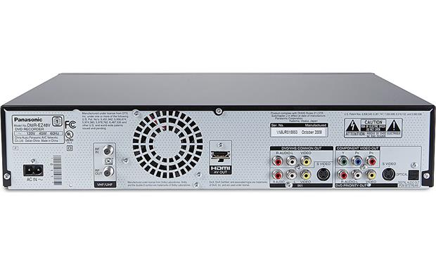 Panasonic DMR-EZ48VK DVD recorder/HiFi VCR combo with built-in 