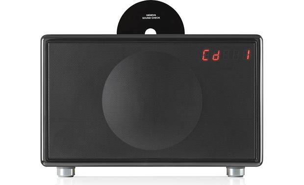 Geneva Sound System Model L (Black) CD player/radio with iPod® and iPhone®  dock at Crutchfield