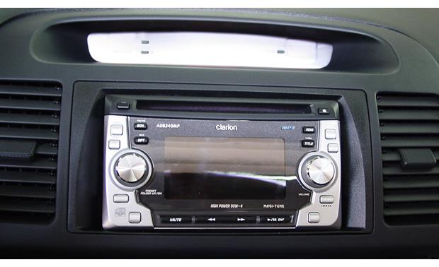 Toyota Camry In Dash Receiver Kit Fits Select 2002 06 Models Toyota Camry In Dash Receiver Kit Installed